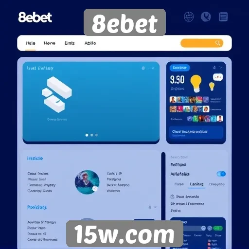 Navegação intuitiva do site 8ebet e sua usabilidade